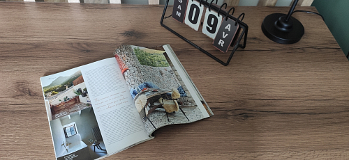 Письменный стол Битти Лофт 116х60х75 дуб вотан / черный матовый фото покупателя 38