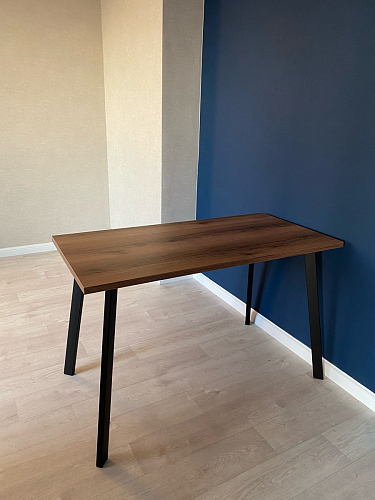 Стол Тринити Лофт 120 32 мм дуб галифакс табако / черный матовый фото покупателя 463