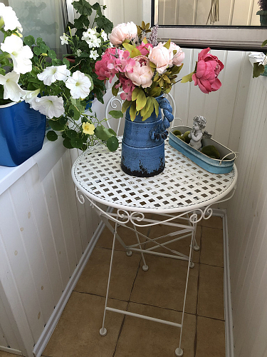 Складной стол Patio серый фото покупателя 2