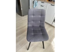 Стул на металлокаркасе Чилли розовый / черный каркас фото покупателя 451