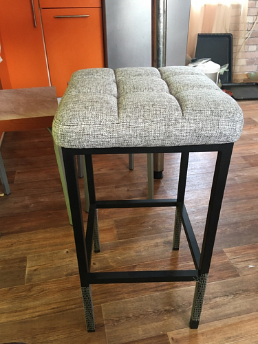 Барный стул Лофт линкольн белый / белый матовый фото покупателя 286