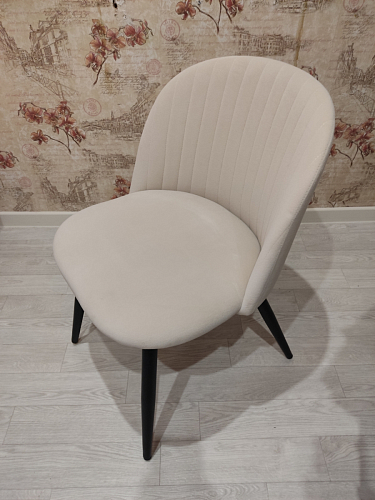 Стул на металлокаркасе Gabi gray / black фото покупателя 973