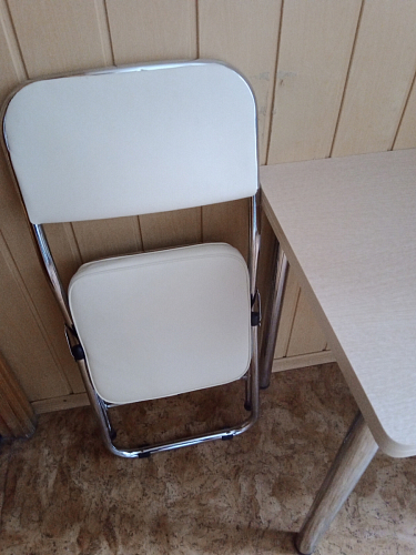 Стул Chair раскладной бежевый фото покупателя 41