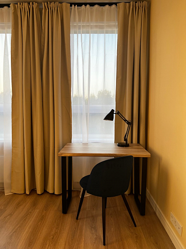 Стул на металлокаркасе Gabi dark beige / black / silver фото покупателя 377