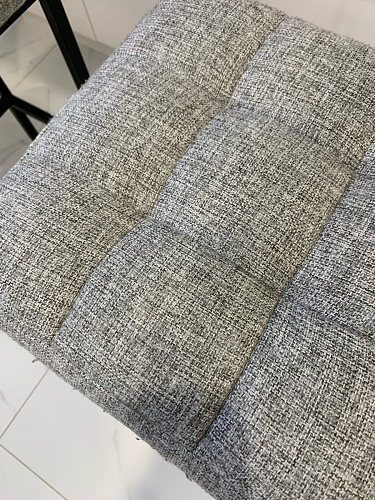 Барный стул Лофт микровелюр катания блэк / черный матовый фото покупателя 159