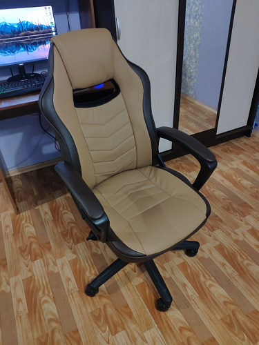 Компьютерное кресло Gamer коричневое фото покупателя 7