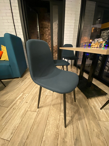 Стул на металлокаркасе Lilu pink / black фото покупателя 21