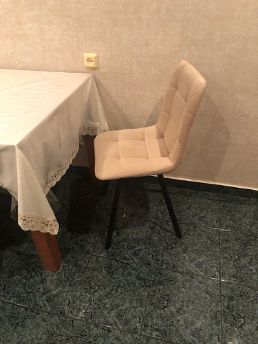 Комплект стульев Чилли 2 шт бежевый / черный фото покупателя 1042