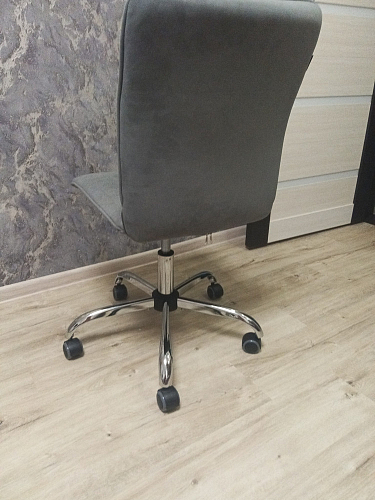 Компьютерное кресло One/Ван флок молочный 4 фото покупателя 63