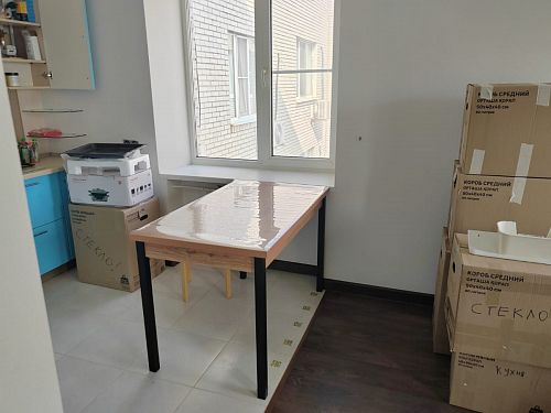 Стол Оригон делано / черный матовый фото покупателя 10