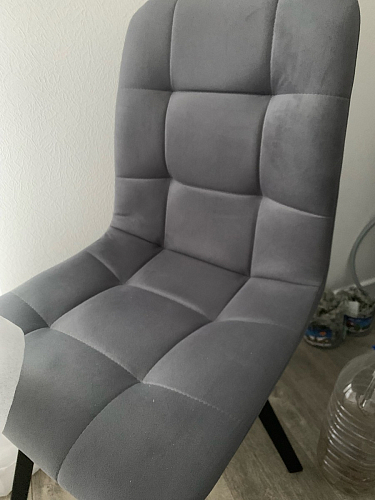 Стул Чилли 2 темно-серый  / черный фото покупателя 1051