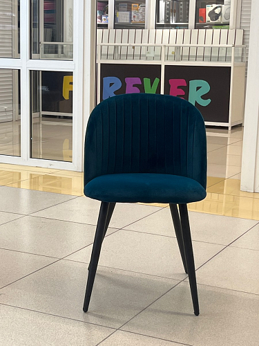 Стул на металлокаркасе Gabi gray / black фото покупателя 433