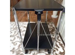 Столик сервировочный SC-5119 складной черный фото покупателя 35