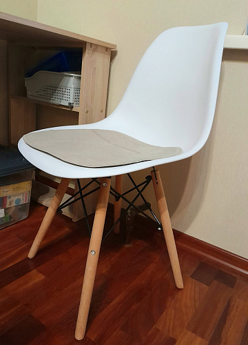 Стул Сindy Eames/Синди Имс мод. 001 белый фото покупателя 33