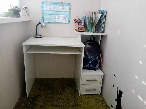 Компьютерный стол Джаз-24 левый венге фото покупателя 82