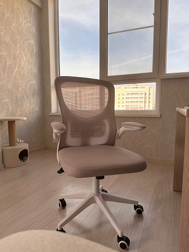 Компьютерное кресло Konfi pink / white фото покупателя 194