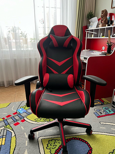 Компьютерное кресло Racer черное / красное фото покупателя 79