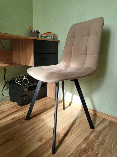 Стул Чилли 2 темно-серый  / черный фото покупателя 880