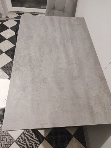 Деревянный стол Лота Лофт 120х75 белый матовый / дуб крафт золотой фото покупателя 896