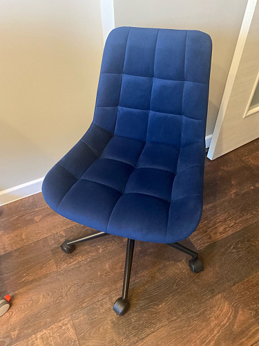 Компьютерное кресло Честер экокожа бежевая / белый фото покупателя 26