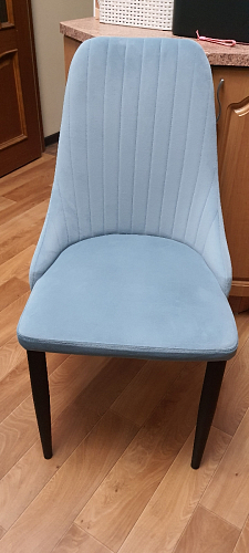 Стул на металлокаркасе Kora green / black фото покупателя 224