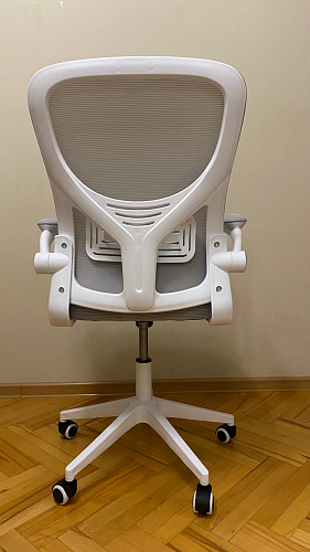 Компьютерное кресло Konfi light gray / blue / white фото покупателя 236