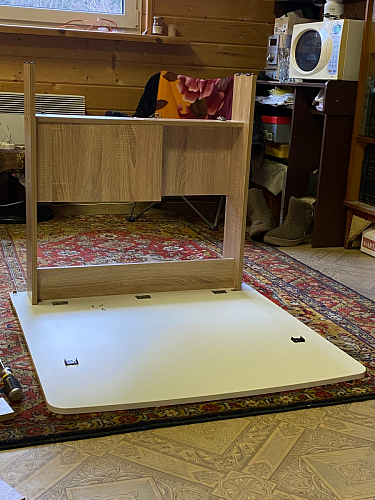 Стол обеденный раздвижной СтК7 венге фото покупателя 158