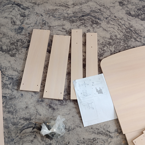 Стол-книжка СтК6 венге высота 54 см фото покупателя 60