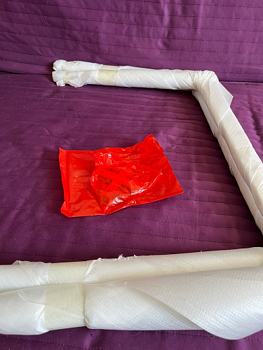 Стул на металлокаркасе Kora light purple / black фото покупателя 355