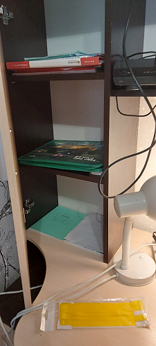 Письменный стол КСТ-16 левый венге / беленый дуб фото покупателя 87