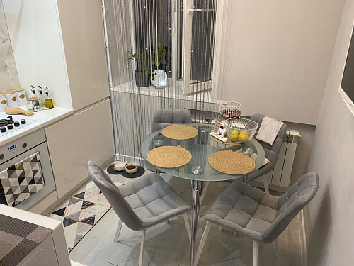 Стул на металлокаркасе Челси бирюзовый / черный фото покупателя 56