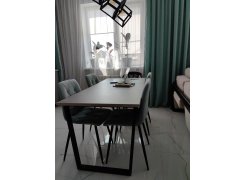 Стол Лота Лофт 120 25 мм сабия / черный матовый фото покупателя 92