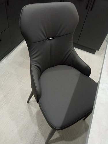 Стул на металлокаркасе Neli gray / black фото покупателя 1