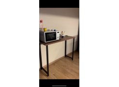 Барная стойка Дилан Лофт 120х40х90 бетон светлый фото покупателя 84