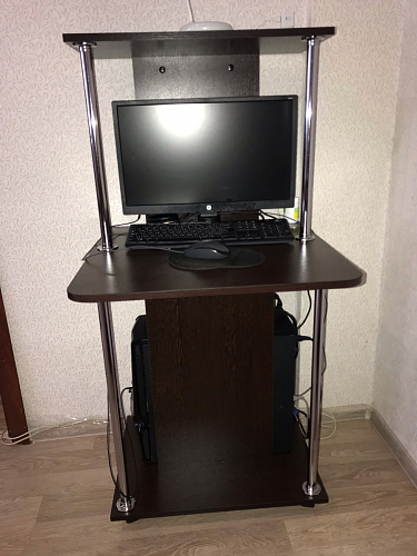 Компьютерный стол КСТ-12 белый фото покупателя 47