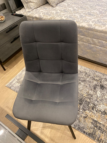 Стул Чилли 2 темно-серый  / черный фото покупателя 907