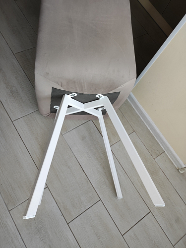 Комплект стульев Чилли 2 шт бежевый / черный фото покупателя 448