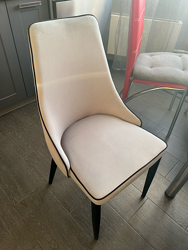 Стул на металлокаркасе Kora green / black фото покупателя 217