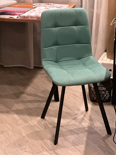 Стул на металлокаркасе Чилли зеленый / белый каркас фото покупателя 149