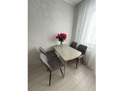 Стул на металлокаркасе Вейв темно-серый / черный фото покупателя 350