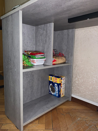 Письменный стол Битти Лофт 116х60х75 дуб вотан / белый матовый фото покупателя 59