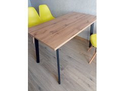 Стол Тринити Лофт 120 32 мм бетон / черный матовый фото покупателя 670