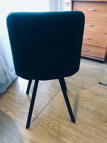 Стул на металлокаркасе Чилли бежевый / белый каркас фото покупателя 753