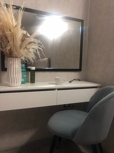 Стул на металлокаркасе Gabi 1 темно-серый / черный фото покупателя 135