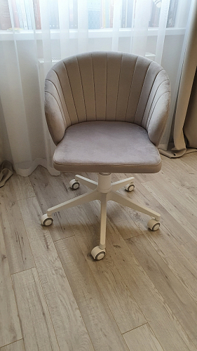 Компьютерное кресло Пард confetti silver серый / черный фото покупателя 145