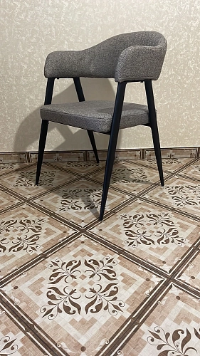 Стул на металлокаркасе Twin gray / black фото покупателя 11