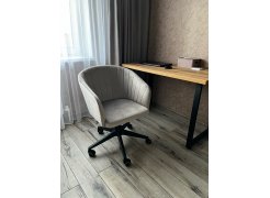 Компьютерное кресло Тибо confetti chocolate / белый фото покупателя 68