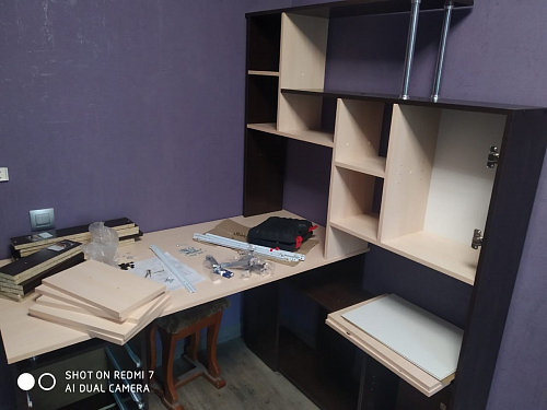 Компьютерный стол КС15 левый дуб сонома фото покупателя 30