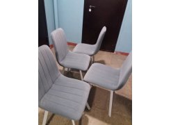 Стул на металлокаркасе Sling white / gray фото покупателя 5