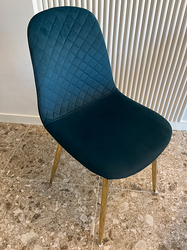 Стул на металлокаркасе Dabl 01 champagne / gold фото покупателя 53